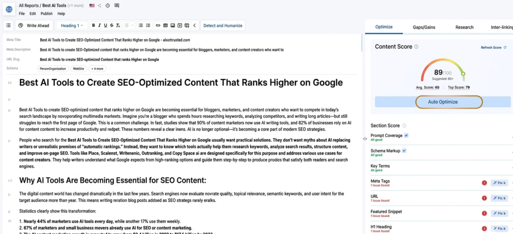How I Optimize Existing Content Using This AI Tool (Step-by-Step Guide)