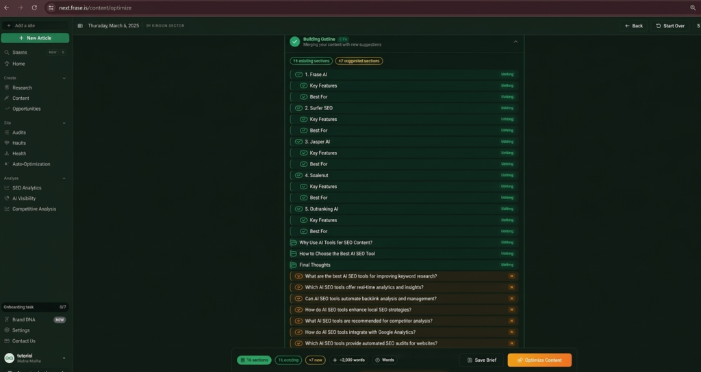 How I Use This AI Tool to Create SEO-Optimized Content That Ranks on Google (Using the Optimize Existing Method)