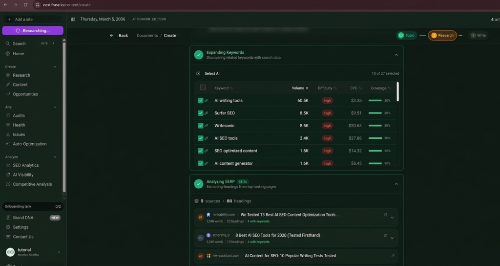 How I Use This AI Tool to Create SEO-Optimized Content That Ranks on Google (Using Generate Article Method)