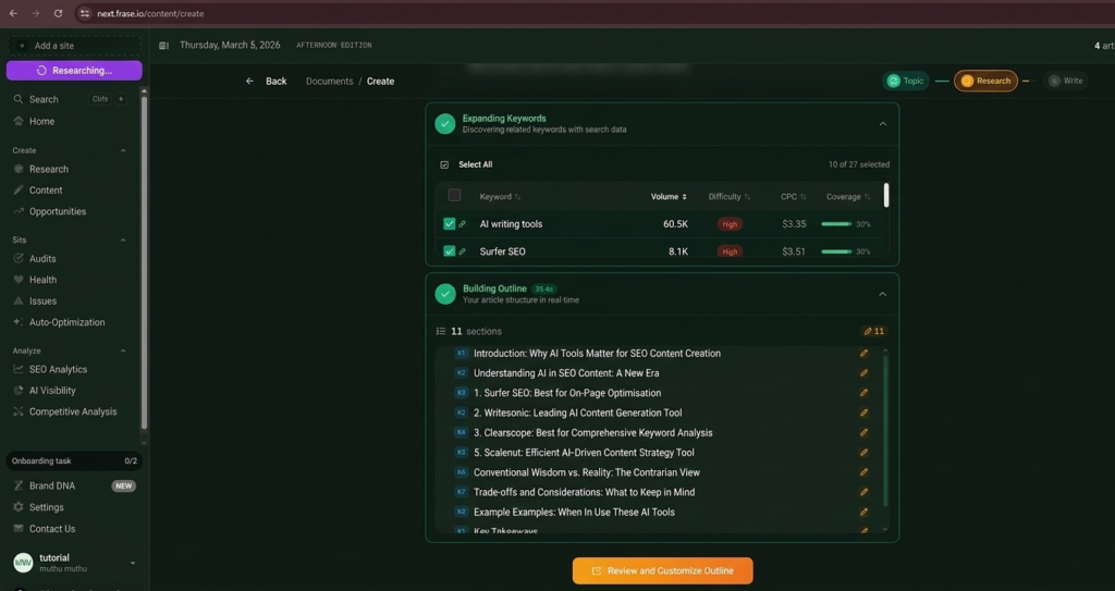 How I Use This AI Tool to Create SEO-Optimized Content That Ranks on Google (Using Generate Article Method)