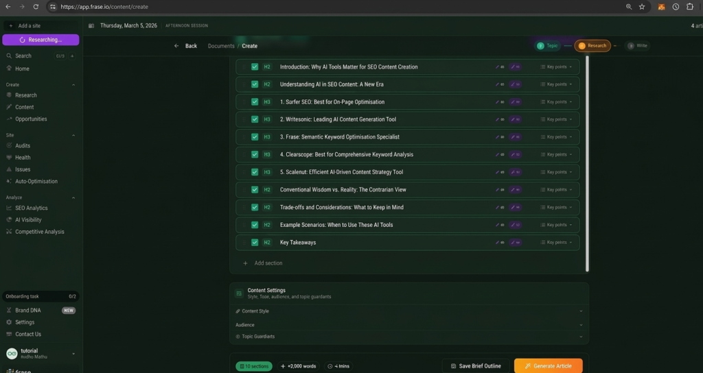 How I Use This AI Tool to Create SEO-Optimized Content That Ranks on Google (Using Generate Article Method)