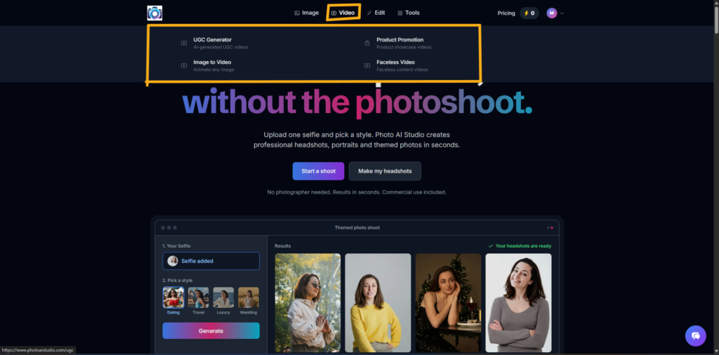 Photo AI Studio