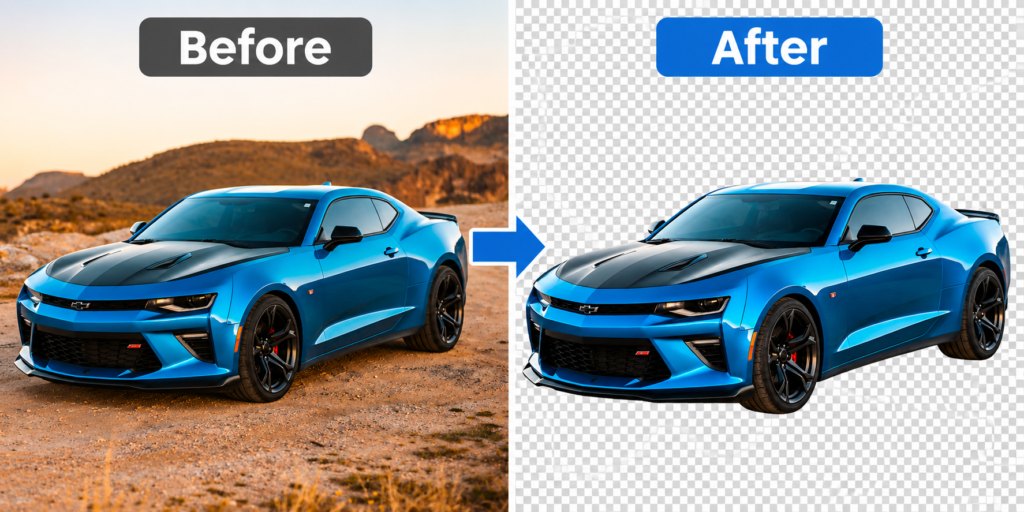 Understand AI background removal from upload to transparent image