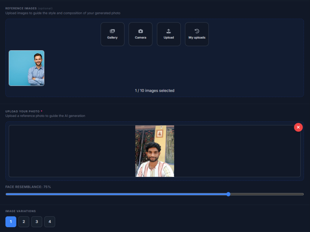 You Can Turn an Existing Photo Into an AI-Generated Image