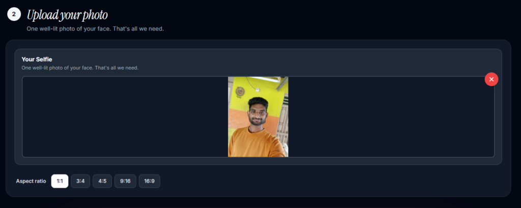 Reference Image to Professional Headshot (AI or Camera)
