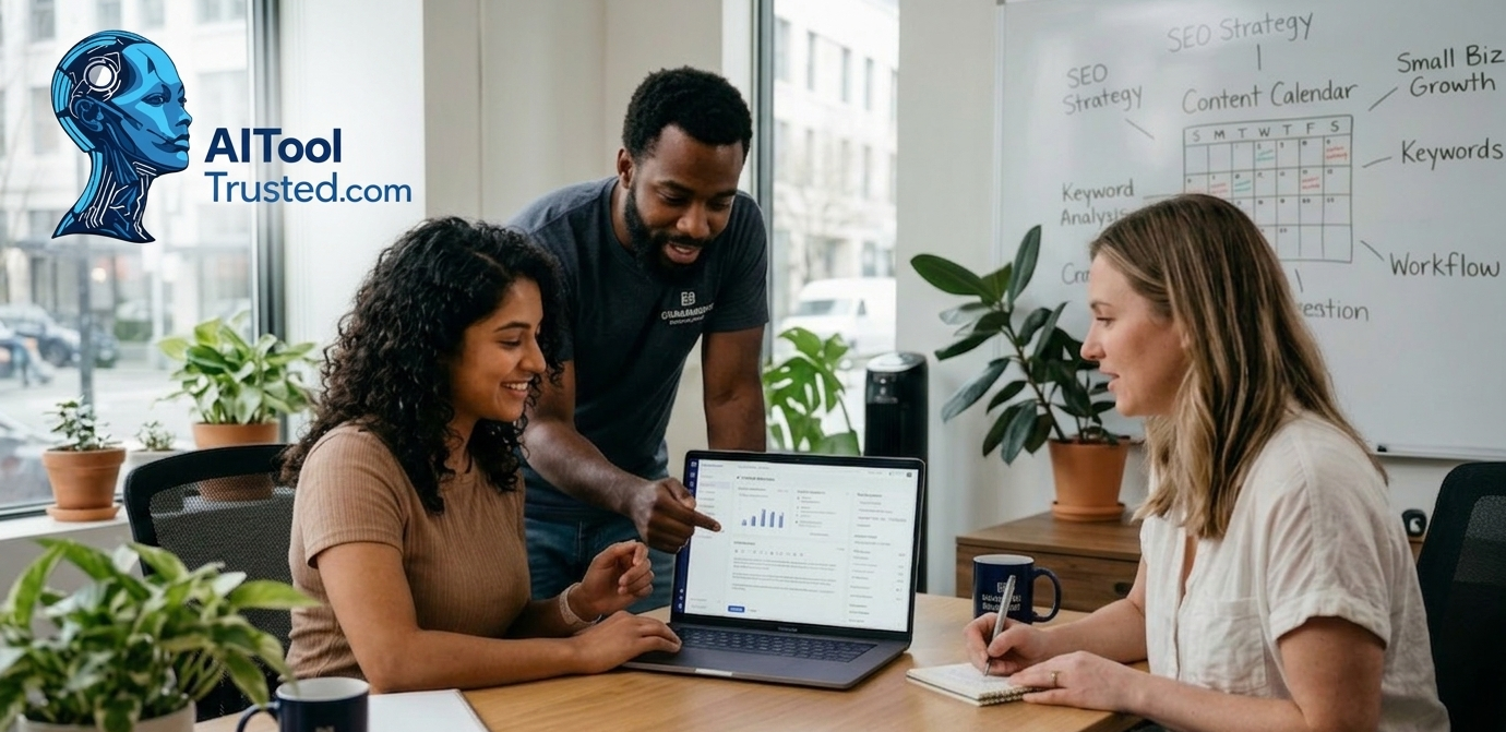 Read more about the article Best AI Tool for Small Businesses to Create SEO Content Without Hiring Large Teams