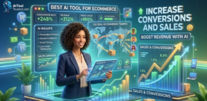 Read more about the article Best AI Tool for Ecommerce Businesses to Increase Conversions and Sales