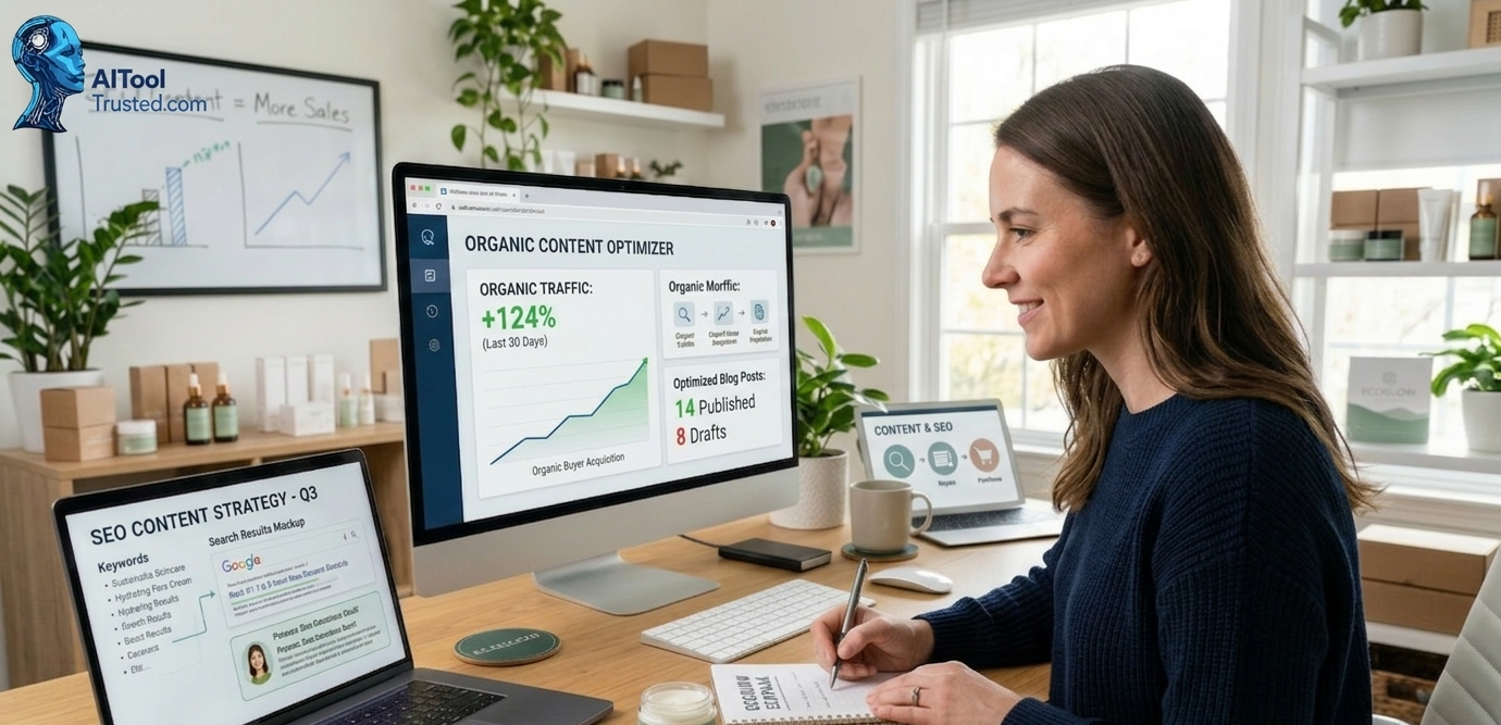 Read more about the article AI Tool That Helps Ecommerce Brands Attract Organic Buyers with SEO Content