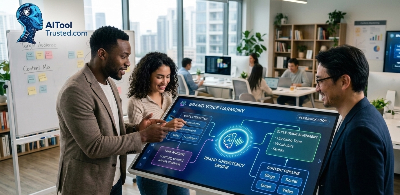 Read more about the article AI Tool That Helps Content Marketers Maintain a Consistent Brand Voice